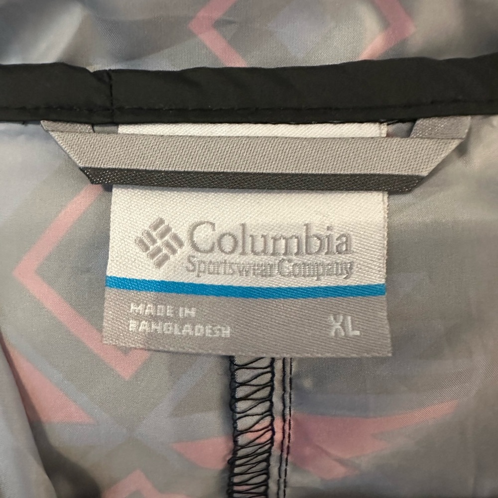Columbia Patterned Windbreaker Jacket - image 3